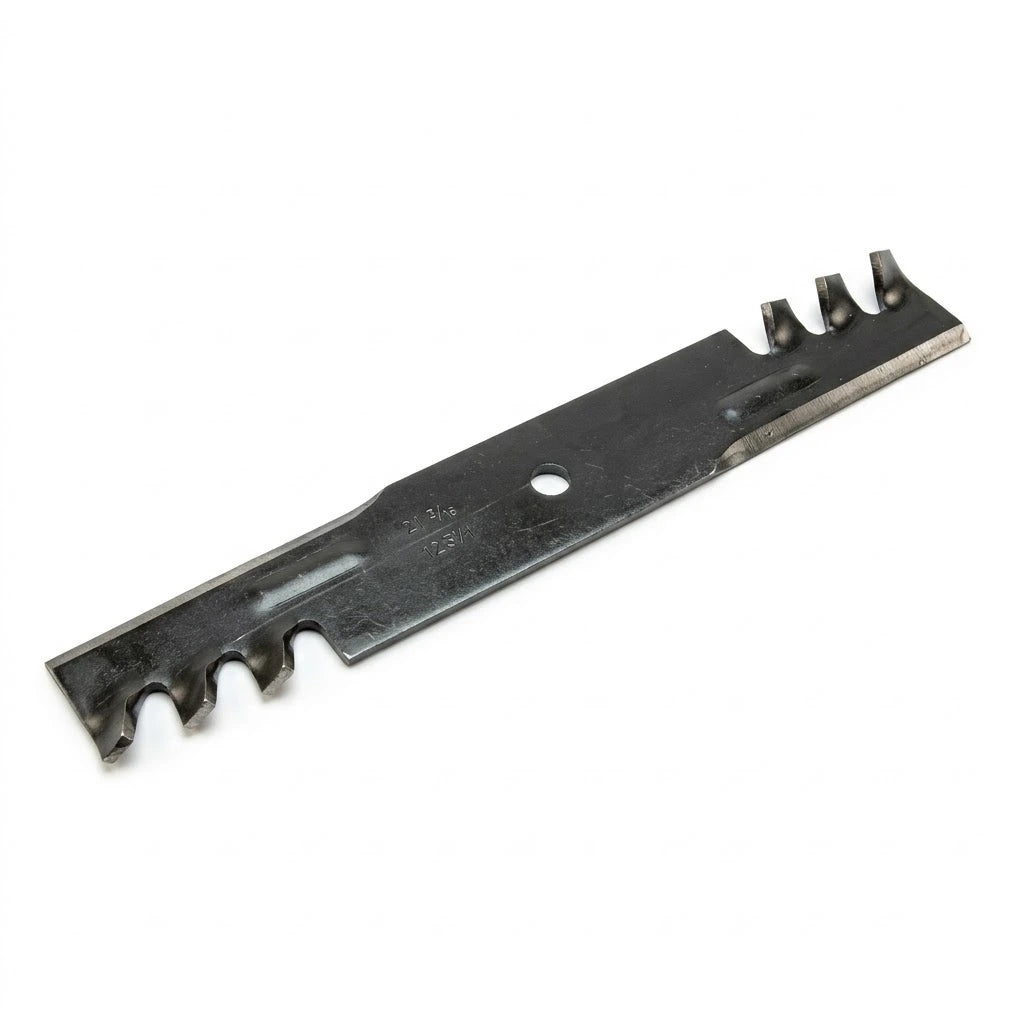 18" Universal Mulching Mower Blade with Teeth – Fits Exmark, Scag, Ferris, John Deere & More